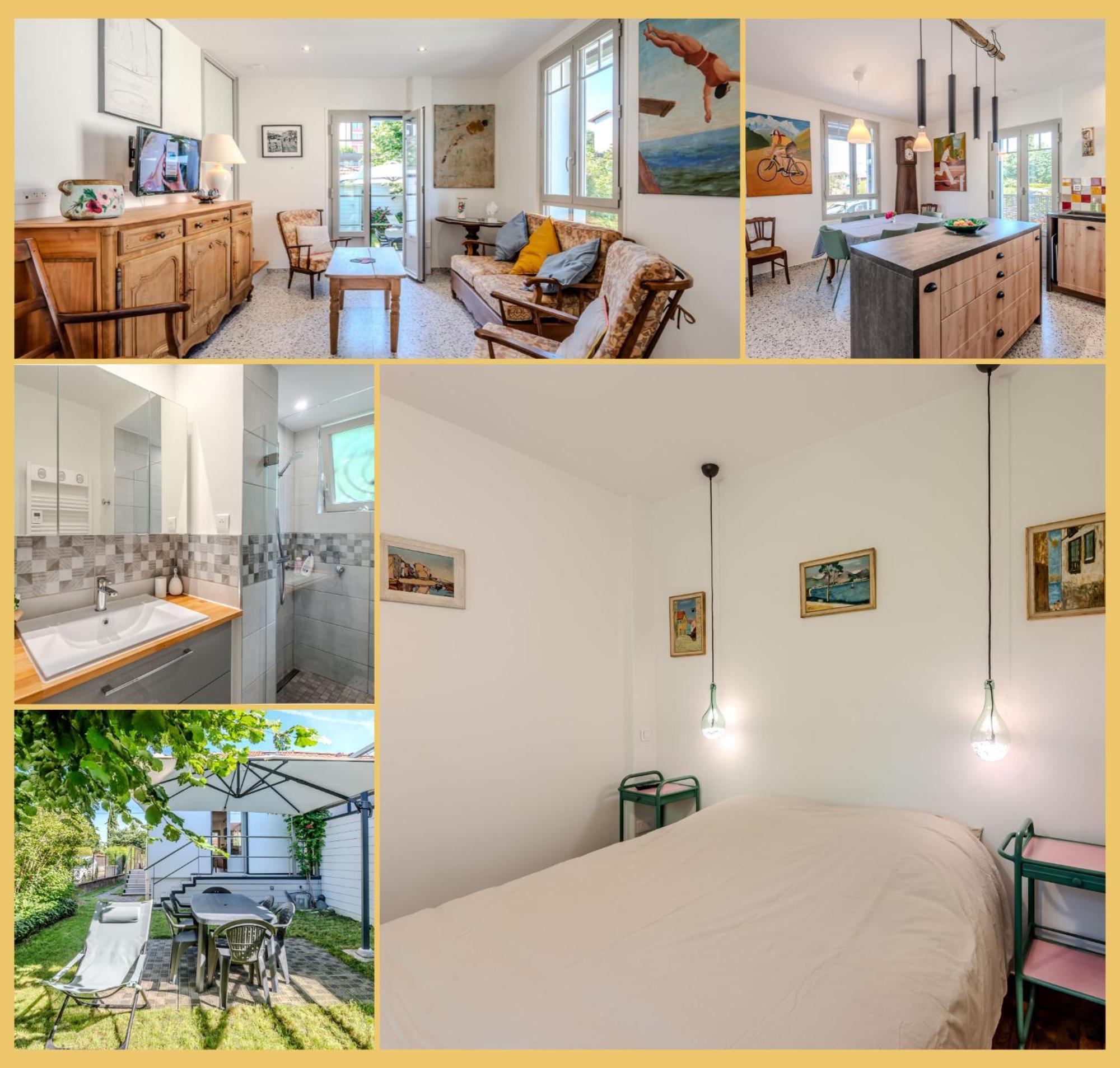 Chez Drum I Villa T3 I Thonon Экстерьер фото